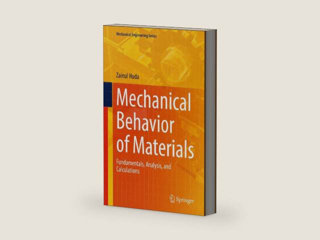 Mechanical Behavior of Materials: Fundamentals, Analysis, and Calculations (Mechanical Engineering Series) by Zainul Huda | barcode:9783030849276 | source:'9783030849276-right-three-quarter.jpg