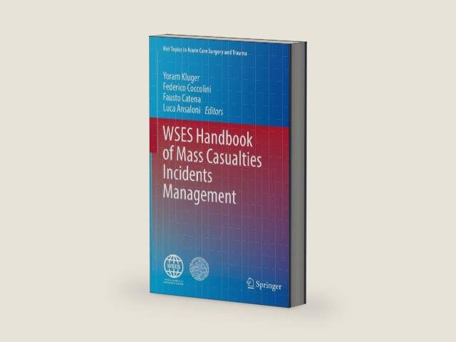 WSES Handbook of Mass Casualties Incidents Management (Hot Topics in Acute Care Surgery and Trauma) by Yoram Kluger | barcode:9783319923451 | source:'9783319923451-right-three-quarter.jpg