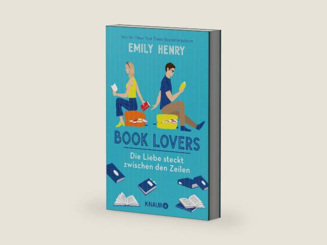 Book Lovers - Die Liebe steckt zwischen den Zeilen: Roman | Eine Enemies-to-Lovers-RomCom, die Herzen dahinschmelzen lässt (German Edition) by Emily Henry | barcode:9783426465486 | source:'9783426465486-right-three-quarter.jpg