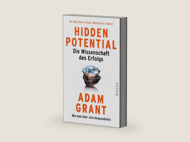 Hidden Potential – Die Wissenschaft des Erfolgs: Wie man über sich hinauswächst | US-Organisationspsychologe zeigt, warum Erfolg keine Frage des Talents sondern der Einstellung ist (German Edition) by Adam Grant | barcode:9783492606837 | source:'9783492606837-right-three-quarter.jpg