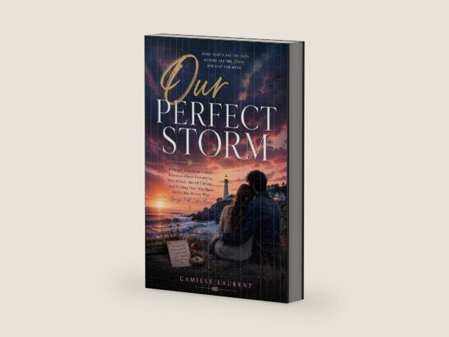 Our Perfect Storm: A Deeply Emotional Coastal Romance About Friendship, Heartbreak, Buried Feelings, and Finding Your Way Back to the One Person Who Always Felt Like Home by Camille Laurent | barcode:9783565493487 | source:'9783565493487-right-three-quarter.jpg