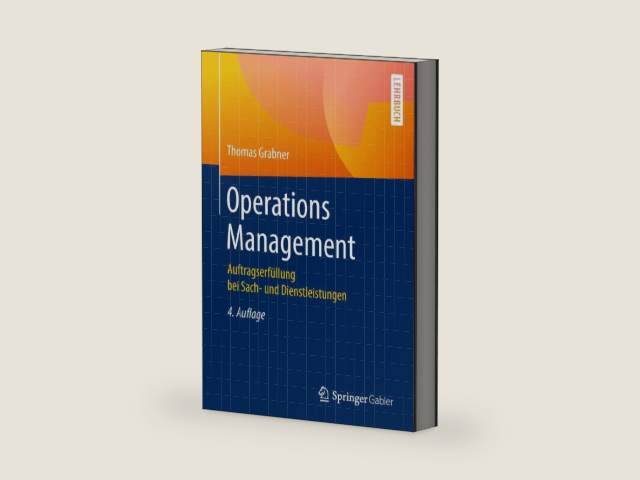 Operations Management: Auftragserfüllung bei Sach- und Dienstleistungen (German Edition) by Thomas Grabner | barcode:9783658231309 | source:'9783658231309-right-three-quarter.jpg