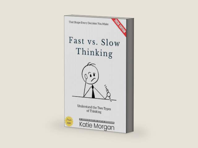 Fast vs. Slow Thinking:: Understand the Two Types of Thinking That Shape Every Decision You Make by Katie Morgan | barcode:9783819796289 | source:'9783819796289-right-three-quarter.jpg