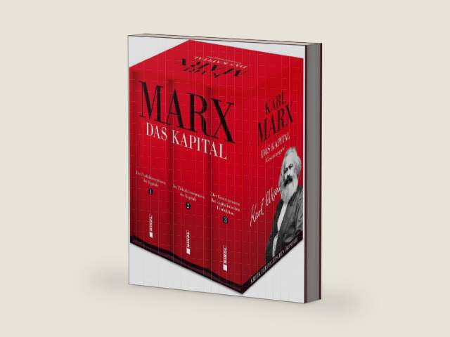 Das Kapital (Vollständige Gesamtausgabe): 3 Bände im Schuber by Karl Marx | barcode:9783868205961 | source:'9783868205961-right-three-quarter.jpg