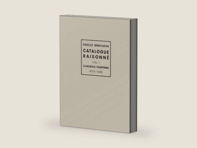 Enrique Brinkmann - Catalogue Raisonné Vol.1: Cuadros | Paintings 1955 - 1989 (Spanish Edition) by Guillermo Herlt | barcode:9783964730169 | source:'9783964730169-right-three-quarter.jpg