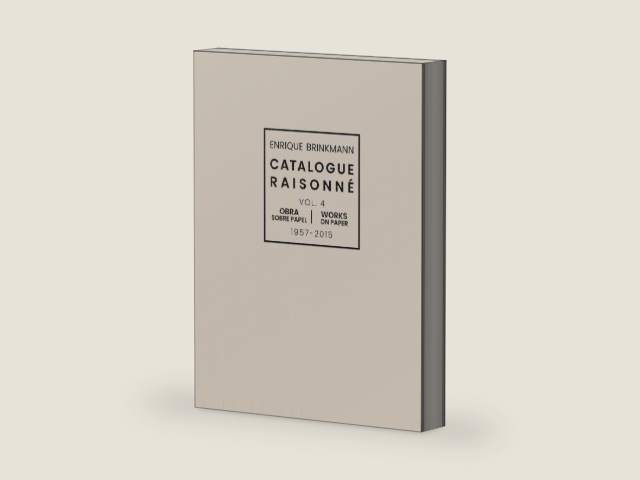 Enrique Brinkmann - Catalogue Raisonné Vol. 4: Obra sobre papel | Works on Paper1957-2015 (Spanish Edition) by Guillermo Herlt | barcode:9783964730190 | source:'9783964730190-right-three-quarter.jpg