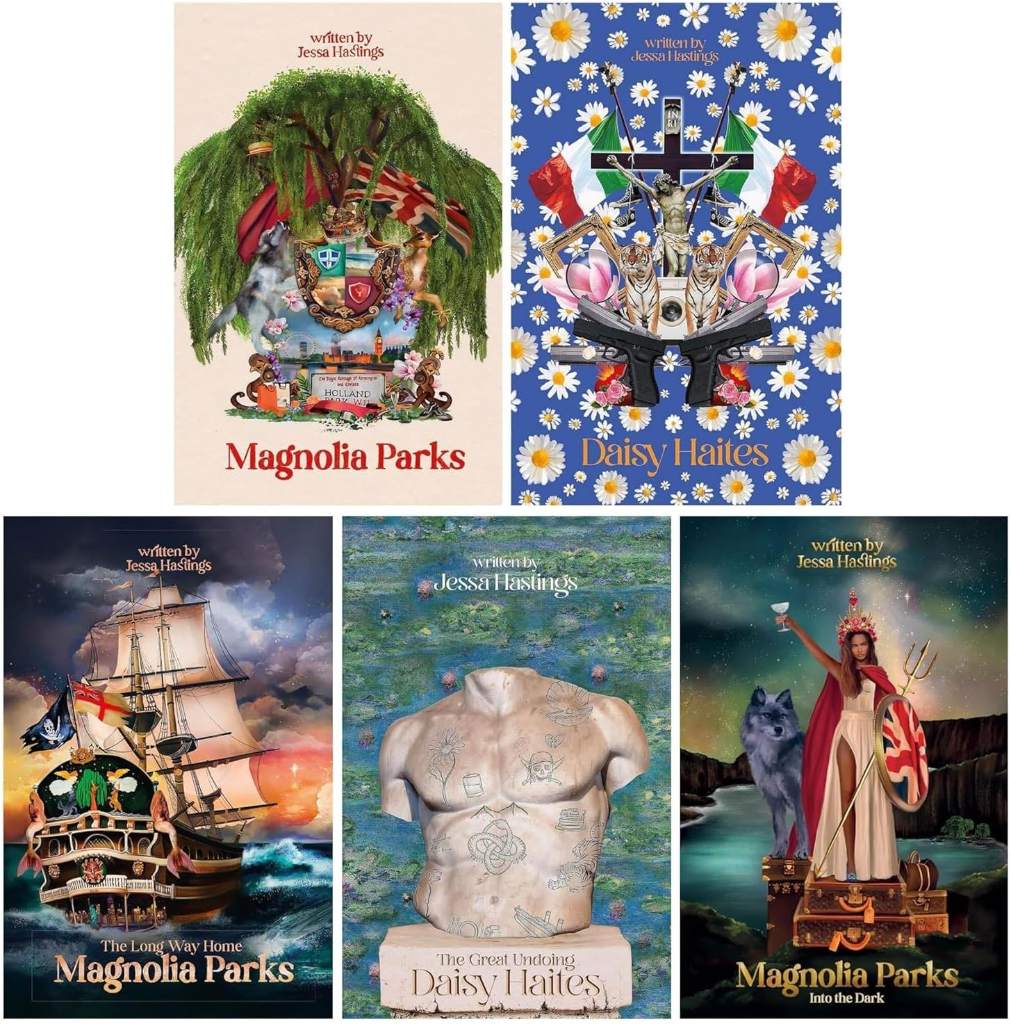 Magnolia Parks Universe Series 5 Books Collection Set (Original Cover Collection) (Magnolia Parks, The Long Way Home, Into the Dark, Daisy Haites & The Great Undoing) by Jessa Hastings | barcode:9784658765153 | source:'9784658765153.jpg