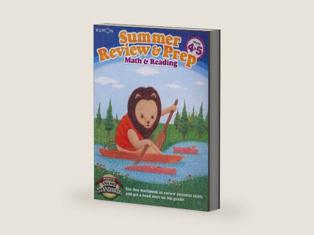 Kumon Summer Review & Prep, Grade 4-5: Math & Reading by Kumon Publishing | barcode:9784774300047 | source:'9784774300047-right-three-quarter.jpg