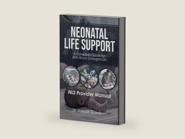 Neonatal Life Support (NLS Provider Manual): A Complete Guide for Birth Room Emergencies (The Lifeline Learning Series (TLLS)) by Dr. Aaliyah Ramdeen | barcode:9785658738901 | source:'9785658738901-right-three-quarter.jpg