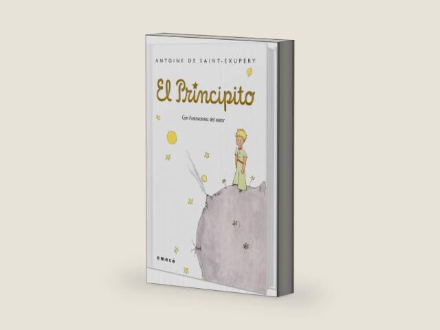 El Principito. Edición Tapa Dura / The Little Prince (Spanish Edition) by Antoine De Saint-Exupéry | barcode:9786070730535 | source:'9786070730535-right-three-quarter.jpg