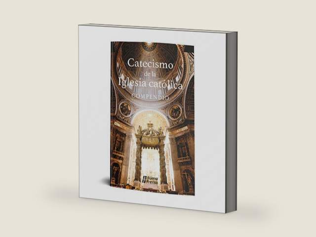 CATECISMO DE LA IGLESIA CATOLICA: COMPENDIO. by Various | barcode:9786079459659 | source:'9786079459659-right-three-quarter.jpg
