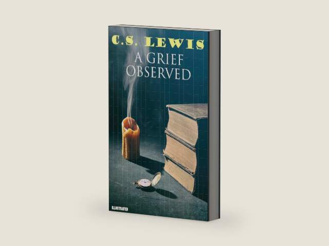 A Grief Observed. Illustrated by C.S. Lewis | barcode:9786178478612 | source:'9786178478612-right-three-quarter.jpg