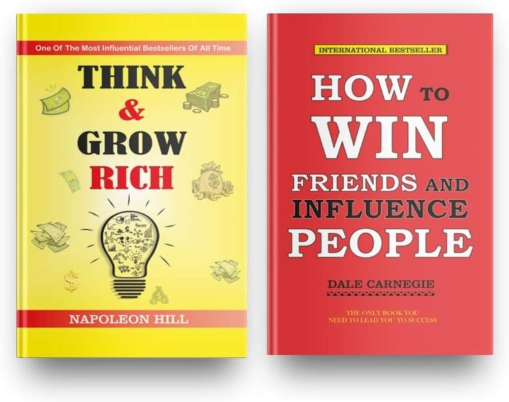 HOW TO WIN FRIENDS AND INFLUENCE PEOPLE + THINK AND GROW RICH by Dale Carnegie | barcode:9788119369331 | source:'9788119369331.jpg
