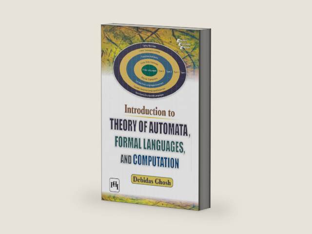 INTRODUCTION TO THEORY OF AUTOMATA, FORMAL LANGUAGES, AND COMPUTATION by DEBIDAS GHOSH | barcode:9788120348073 | source:'9788120348073-right-three-quarter.jpg