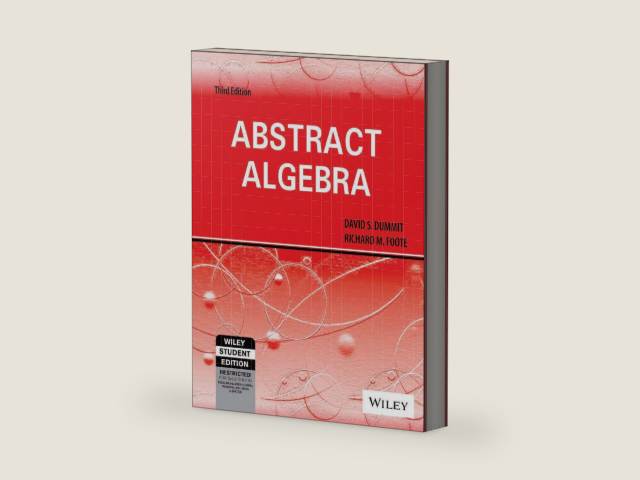Abstract Algebra by Richard M Dummit, David S., Foote | barcode:9788126532285 | source:'9788126532285-right-three-quarter.jpg