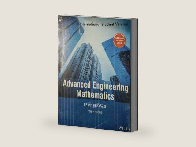 Wiley India Advanced Engineering Mathematics, 10Ed, Isv by Erwin Kreyszig | barcode:9788126554232 | source:'9788126554232-right-three-quarter.jpg