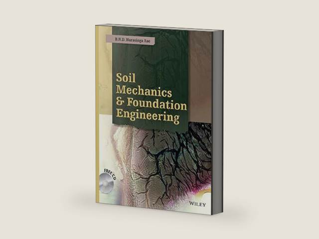 Soil Mechanics and Foundation Engineering by B.N.D. Narasinga Rao | barcode:9788126581962 | source:'9788126581962-right-three-quarter.jpg