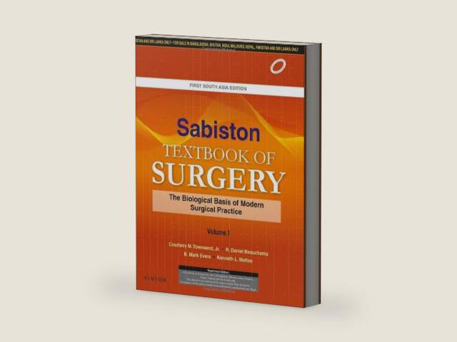 Sabiston Textbook Of Surgery: First South Asia Edition (2 Vol Set) by Courtney M. Townsend Jr. | barcode:9788131246573 | source:'9788131246573-right-three-quarter.jpg
