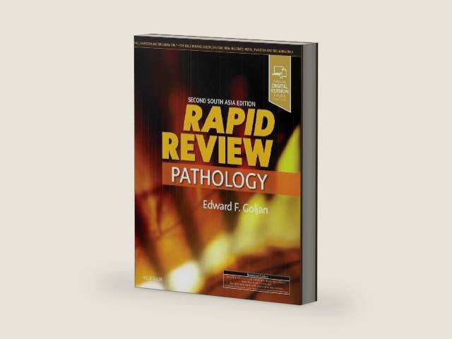 Elsevier Rapid Review Pathology(SAE) -2E by Edward F. Goljan | barcode:9788131254912 | source:'9788131254912-right-three-quarter.jpg