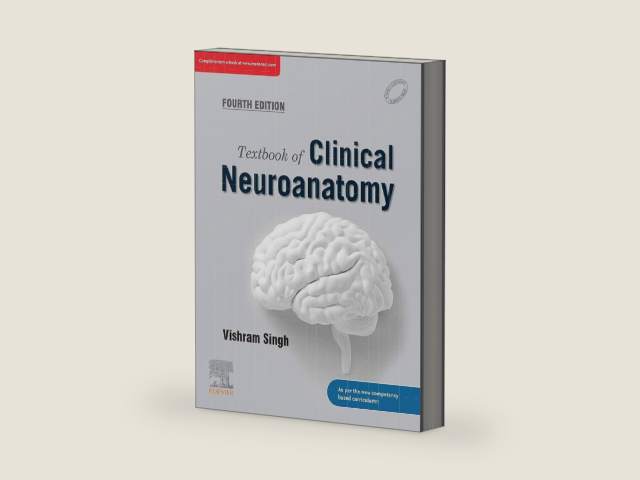 Textbook of Clinical Neuroanatomy-E-book by Vishram Singh | barcode:9788131261361 | source:'9788131261361-right-three-quarter.jpg