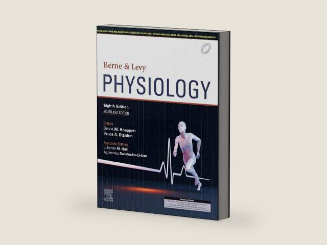 Elsevier Berne and Levy Physiology (SAE) -8E by Koeppen | barcode:9788131267882 | source:'9788131267882-right-three-quarter.jpg