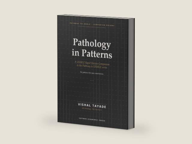 Pathology in Patterns: A USMLE Rapid Review Companion to the Pathway to USMLE Series by Vishal Tayade | barcode:9788168673014 | source:'9788168673014-right-three-quarter.jpg