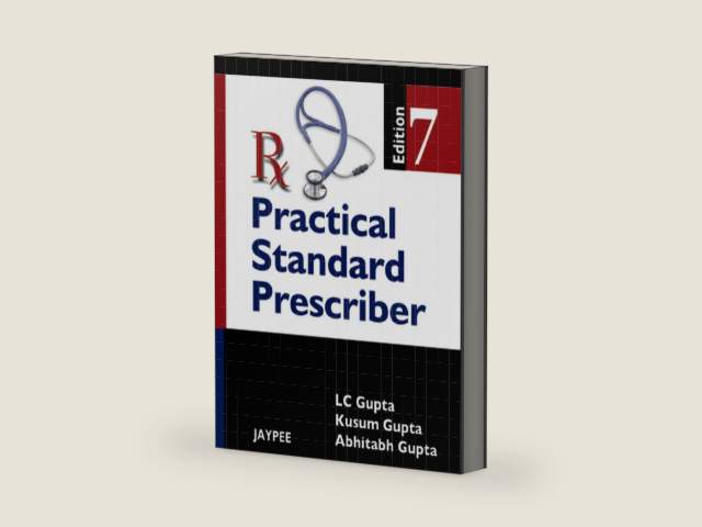(OLD EDITION) Practical Standard Prescriber by Gupta | barcode:9788184485509 | source:'9788184485509-right-three-quarter.jpg