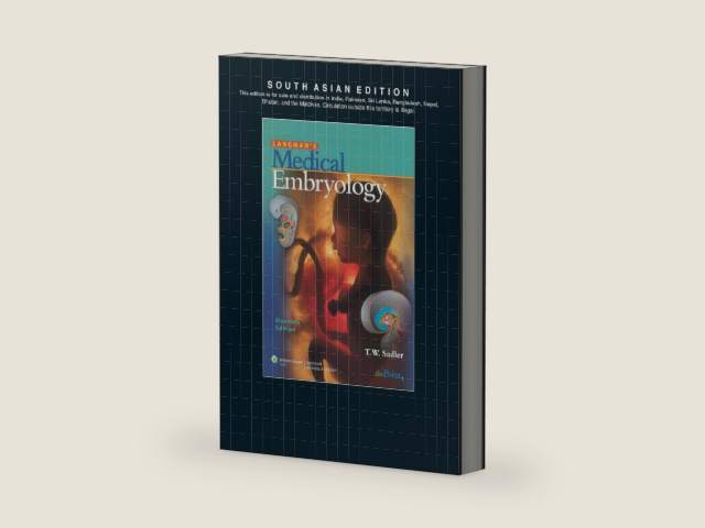 Langman's Medical embryology by Thomas W. Sadler | barcode:9788184732207 | source:'9788184732207-right-three-quarter.jpg
