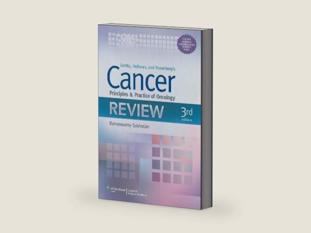 Devita, Hellman, and Rosenberg's Cancer: Principles and Practice of Oncology Review by Ramaswamy Govindan | barcode:9788184738261 | source:'9788184738261-right-three-quarter.jpg
