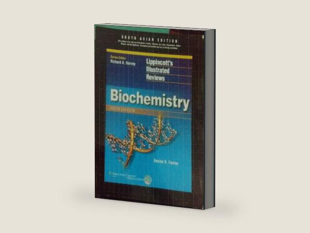 Lippincott’s Illustrated Reviews : Biochemistry, 6/e by Ferrier | barcode:9788184739145 | source:'9788184739145-right-three-quarter.jpg