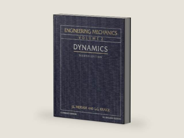 Engineering Mechanics Volume 2 Dynamics by J. L. & L. G. Kraige Meriam | barcode:9788184896497 | source:'9788184896497-right-three-quarter.jpg