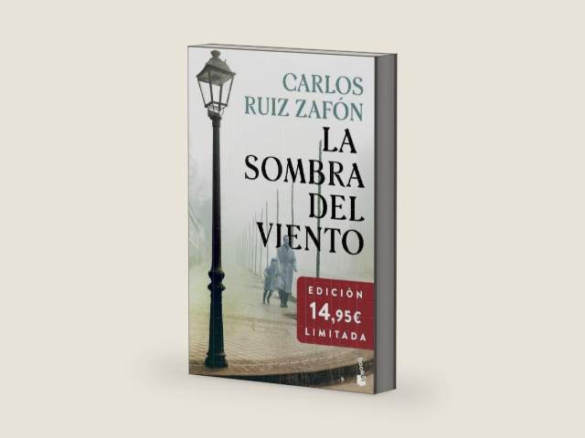 La Sombra del Viento: Edición limitada a precio especial by Carlos Ruiz Zafón | barcode:9788408299752 | source:'9788408299752-right-three-quarter.jpg