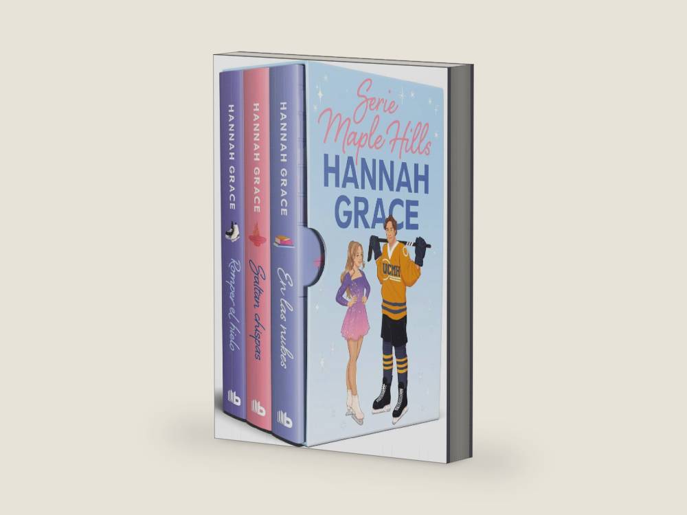 Estuche Hannah Grace (Contiene: Romper el hielo; Saltan chispas; En las nubes) / Maple Hills Series Box Set Edition with: Icebreaker, Wildfire, Daydream (Spanish Edition) by Hannah Grace | barcode:9788410381841 | source:'9788410381841-right-three-quarter.jpg