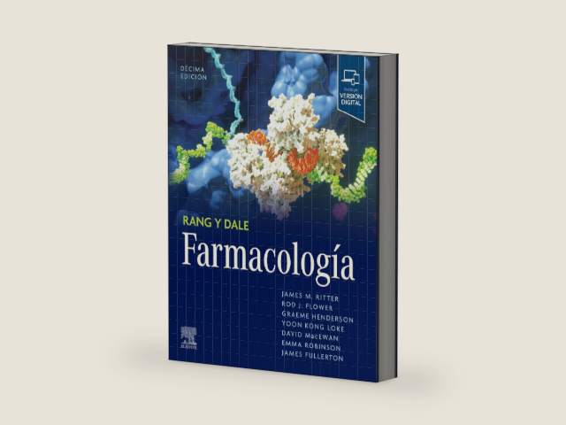 Rang y Dale. Farmacología (Spanish Edition) by James M. Ritter DPhil FRCP FBPhS FMedSci | barcode:9788413827575 | source:'9788413827575-right-three-quarter.jpg