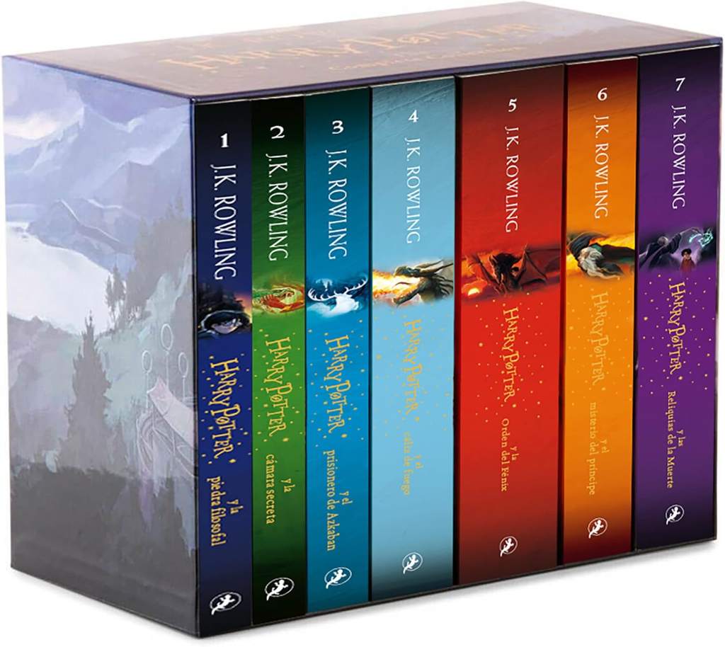Caja Harry Potter - La serie completa / Harry Potter Paperback Boxed Set: Books 1-7 (Spanish Edition) by J.K. Rowling | barcode:9788418173196 | source:'9788418173196.jpg