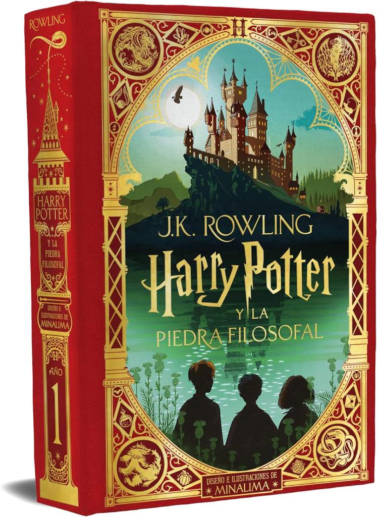 Harry Potter y la piedra filosofal (Ed. Minalima) / Harry Potter and the Sorcerer's Stone: MinaLima Edition (Spanish Edition) by J.K. Rowling | barcode:9788418174070 | source:'9788418174070.jpg