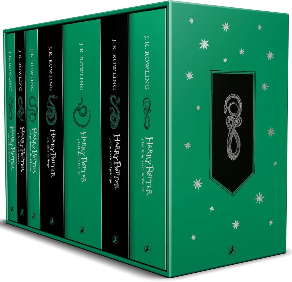 Estuche Harry Potter Slytherin (Edición Limitada) / Harry Potter Slytherin House. Boxed Set (Limited Edition) (Spanish Edition) by J.K. Rowling | barcode:9788418796869 | source:'9788418796869.jpg
