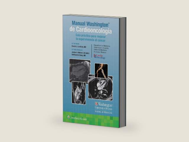 Manual Washington de Cardiooncología: Guía práctica para mejorar la supervivencia al cáncer (Spanish Edition) by Daniel Lenihan | barcode:9788419284464 | source:'9788419284464-right-three-quarter.jpg