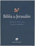 Biblia de Jerusalén: 5ª edición Manual totalmente revisada - Modelo 1 by Escuela Bíblica y Arqueológica de Jerusalén | barcode:9788433030474 | source:'9788433030474.jpg