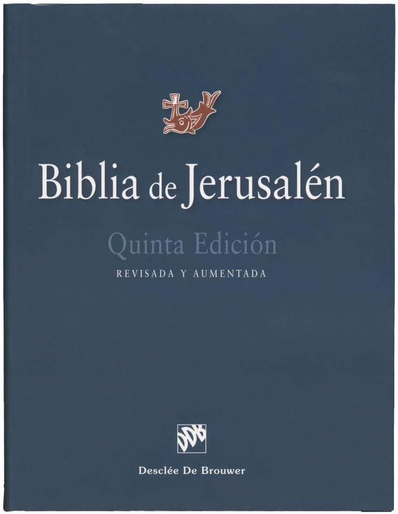 Biblia de Jerusalén: 5ª edición Manual totalmente revisada - Modelo 1 by Escuela Bíblica y Arqueológica de Jerusalén | barcode:9788433030474 | source:'9788433030474.jpg