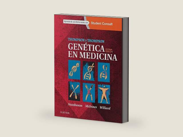 Thompson & Thompson. Genética en Medicina (Spanish Edition) by R.L Nussbaum | barcode:9788445826430 | source:'9788445826430-right-three-quarter.jpg
