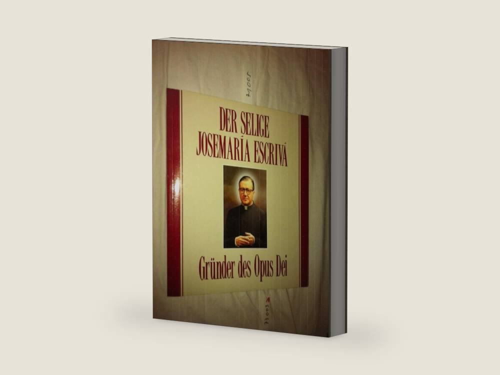 Blessed Josemaria Escriva Founder of Opus Dei by José Miguel Cejas | barcode:9788460425199 | source:'9788460425199-right-three-quarter.jpg