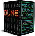 Estuche Saga Dune 1-6. La mayor epopeya de todos los tiempos / Dune Saga Books 1-6. The Greatest Epic Adventure of All Time (Boxed Collection) (Spanish Edition) by Frank Herbert | barcode:9788466361897 | source:'9788466361897.jpg