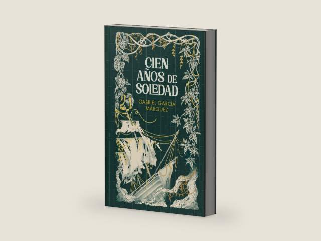 Cien años de soledad (edición especial en tapa dura) by Gabriel García Márquez | barcode:9788466379717 | source:'9788466379717-right-three-quarter.jpg