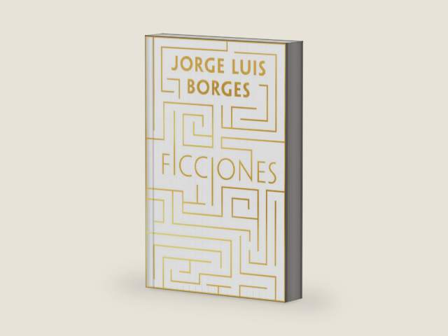 Ficciones (edición especial en tapa dura) by Jorge Luis Borges | barcode:9788466380850 | source:'9788466380850-right-three-quarter.jpg