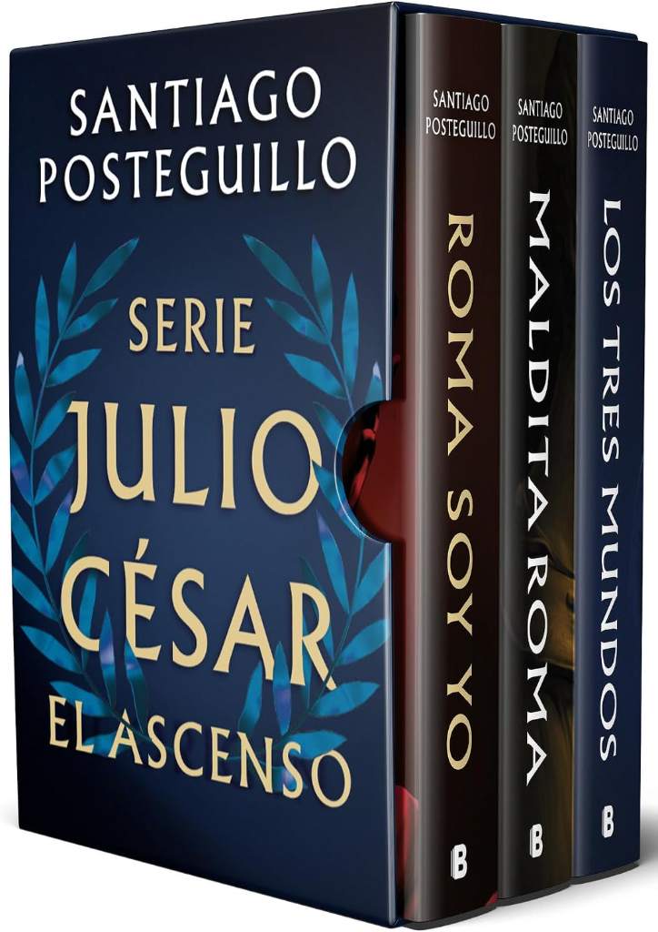 Estuche Serie Julio César: El ascenso (Roma soy yo; Maldita Roma; Los tres mundos) / The Ascension Trilogy Boxed Set (Spanish Edition) by Santiago Posteguillo | barcode:9788466680349 | source:'9788466680349.jpg