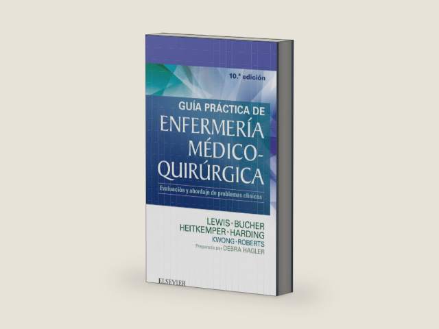 Guía práctica de Enfermería médico-quirúrgica: Evaluación y abordaje de problemas clínicos (Spanish Edition) by Sharon L. Lewis RN, PhD, FAAN | barcode:9788491132691 | source:'9788491132691-right-three-quarter.jpg