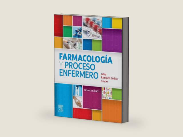Farmacología y proceso enfermero (Spanish Edition) by Linda Lane Lilley RN, PhD | barcode:9788491138174 | source:'9788491138174-right-three-quarter.jpg