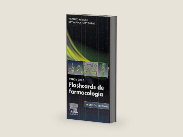 Rang y Dale. Flashcards de Farmacología (Spanish Edition) by Yoon Kong Loke MB, BS, MRCP, MD | barcode:9788491139089 | source:'9788491139089-right-three-quarter.jpg
