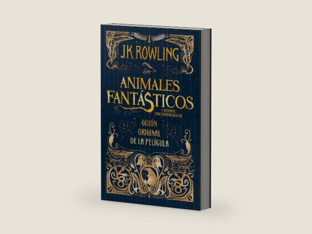 Animales fantásticos y dónde encontrarlos. Guion original de la película / Fantastic Beasts and Where to Find Them: The Original Screenplay (Animales Fantasticos / Fantastic Beasts) (Spanish Edition) by J.K. Rowling | barcode:9788498387902 | source:'9788498387902-right-three-quarter.jpg